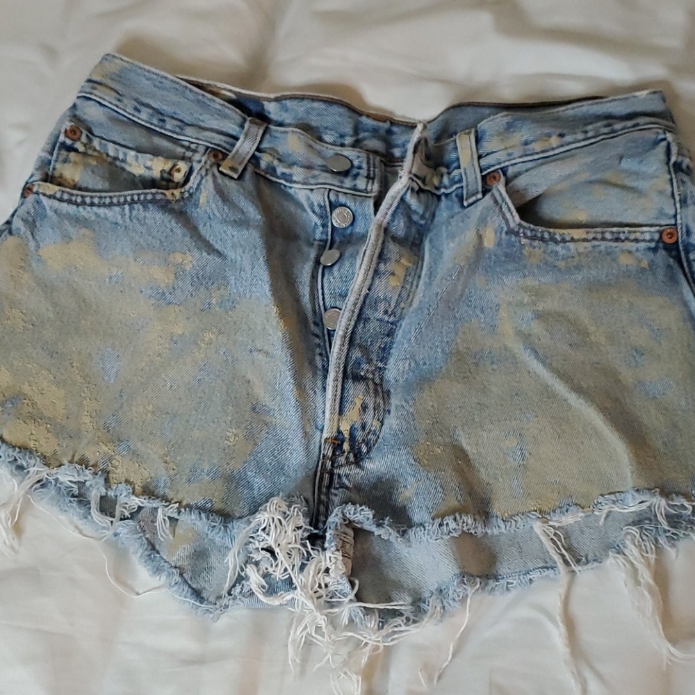 Levi's denim shorts
